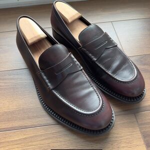 Classic Brown Leather Loafers